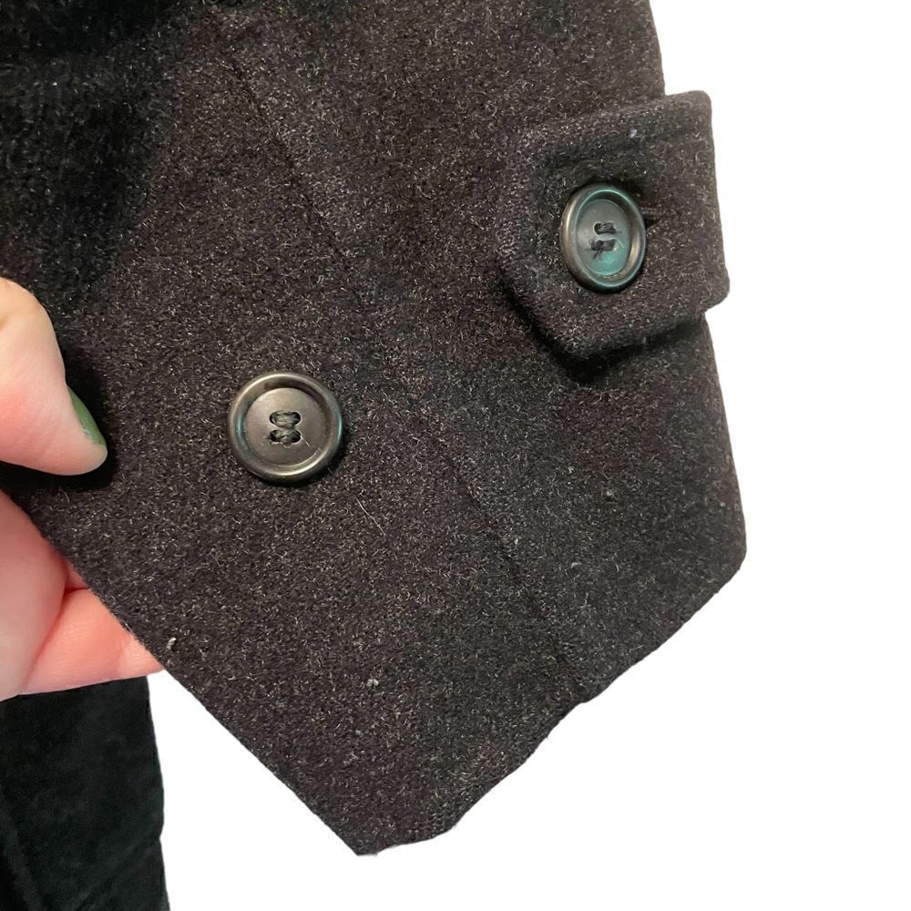 Vintage L.L. Bean Wool Blend Thinsulate Toggle Coat - Picture 3 of 7